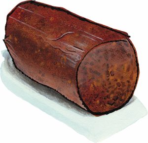 An illustration of nduja salumi