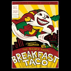 The mighty tasty breakfast taco