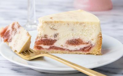 Rhubarb Cheesecake from the Bakehouse